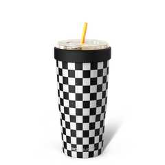 To-Go Buddy | Black & White Checkered