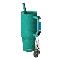 Thicc Buddy 40oz | Teal Glitz
