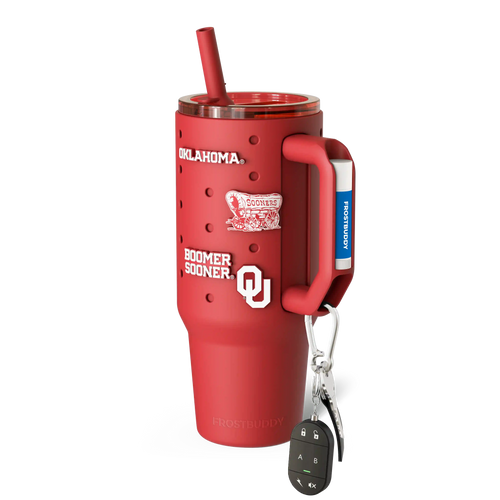 Thicc Buddy 40oz | Oklahoma Sooners | Skin + Budz Bundle