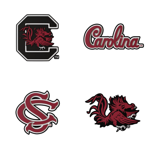 Budz | South Carolina Gamecocks | 4-Pack Bundle