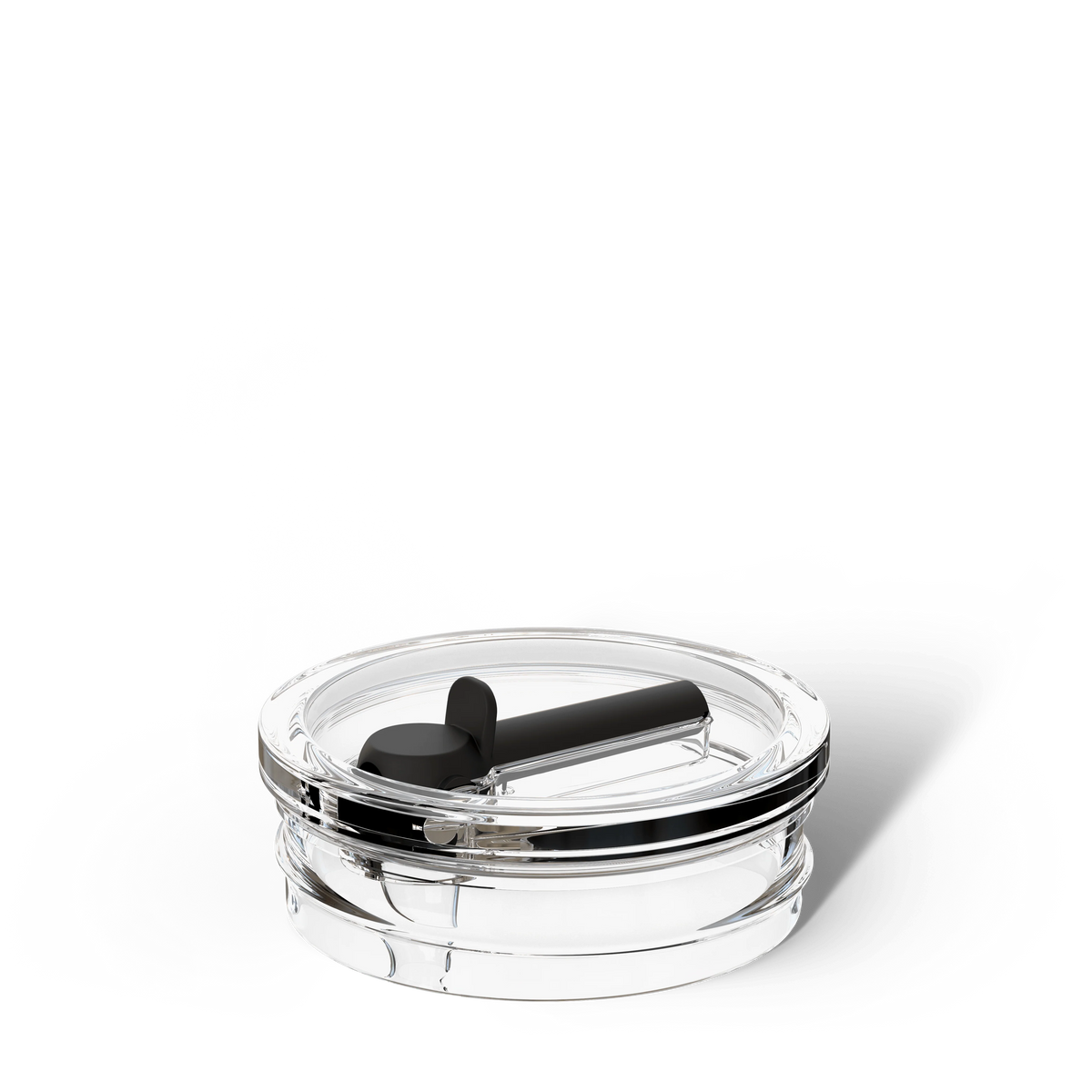 Thicc Buddy Flip Straw Lid | Clear